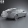 Holden VF Commodore Calais V sedan 2013 3d model