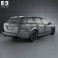 Holden VF Commodore Calais V sportwagon 2013 3d model
