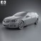 Holden VF Commodore Calais V sportwagon 2013 3d model