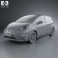 Honda Fit (Jazz) EV 2013 3d model