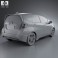 Honda Fit (Jazz) EV 2013 3d model