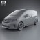 Honda Freed Spike 2012 3d model
