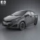 Hyundai HB20S 2013 3d model