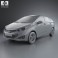 Hyundai HB20S 2013 3d model