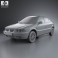Iran Khodro Samand 2011 3d model