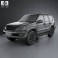 Lexus GX (J120) 2009 3d model