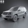 Lexus GX (J120) 2009 3d model