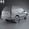 Lexus GX (J120) 2009 3d model