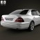 Lexus LS (XF30) 2003 3d model