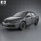 Mazda 6 sedan 2002 3d model
