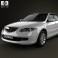Mazda 6 sedan 2002 3d model