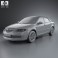 Mazda 6 sedan 2002 3d model