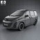 Mazda Biante 2012 3d model