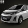 Mazda Biante 2012 3d model