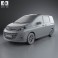 Mazda Biante 2012 3d model