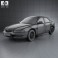 Mazda Xedos 6 (Eunos 500) 1992 3d model