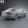 Mazda Xedos 6 (Eunos 500) 1992 3d model