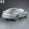 Audi A3 sedan 2013 3d model