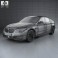 BMW 5 Series (F07) Gran Turismo 2014 3d model