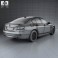 BMW 5 Series (F10) sedan 2014 3d model