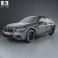 BMW M5 sedan (F10) 2012 3d model