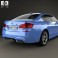 BMW M5 sedan (F10) 2012 3d model