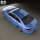BMW M5 sedan (F10) 2012 3d model