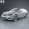 BMW M5 sedan (F10) 2012 3d model