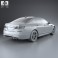 BMW M5 sedan (F10) 2012 3d model