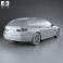 BMW 5 Series (F11) touring 2014 3d model