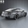 BMW M6 Gran Coupe (F06) 2013 3d model
