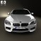 BMW M6 Gran Coupe (F06) 2013 3d model