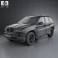 BMW X5 (E53) 2000 3d model