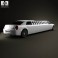 Chrysler 300C limousine 2009 3d model