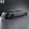 Chrysler 300C limousine 2009 3d model