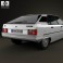 Citroen BX 1984 3d model