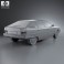 Citroen BX 1984 3d model