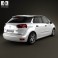Citroen C4 Picasso 2014 3d model
