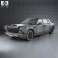 FAW Hongqi HQE 2010 3d model