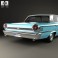 Ford Galaxie 500 4-door hardtop 1963 3d model