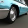 Ford Galaxie 500 4-door hardtop 1963 3d model
