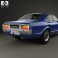 Ford Granada 4-door sedan EU 1972 3d model