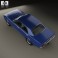 Ford Granada 4-door sedan EU 1972 3d model