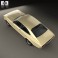 Ford Granada coupe EU 1972 3d model