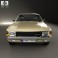 Ford Granada coupe EU 1972 3d model