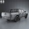 Ford Ranger Double Cab 2003 3d model