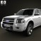 Ford Ranger Double Cab 2003 3d model