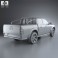 Ford Ranger Double Cab 2003 3d model