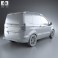 Ford Tourneo Courier 2013 3d model