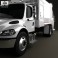 Freightliner M2 Heil PT 1000 Garbage Truck 2012 3d model